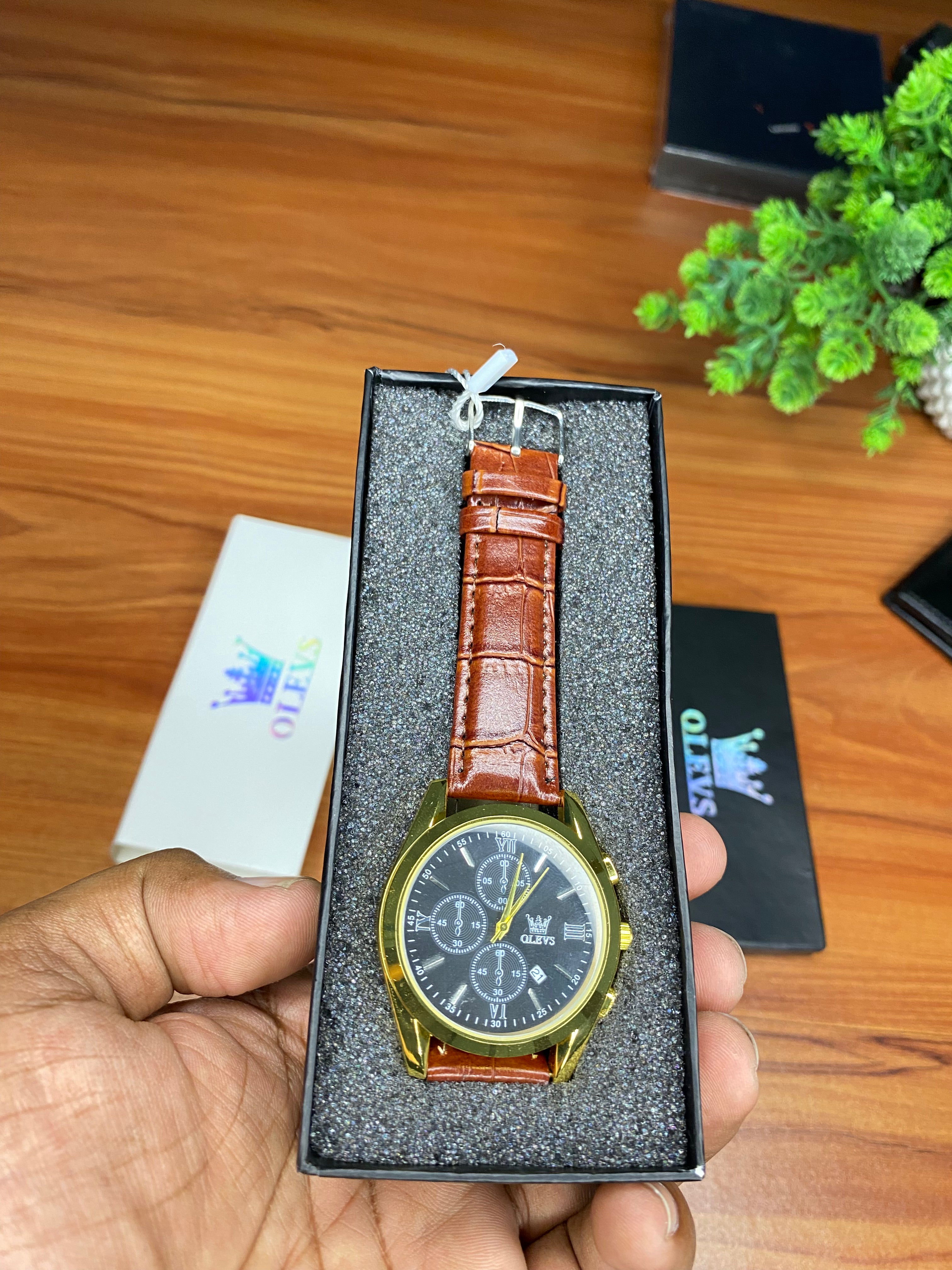 Premium 4-in-1 Combo Pack – Watch, Sunglass, Wallet & Lenovo Neckband (Free Home Delivery)