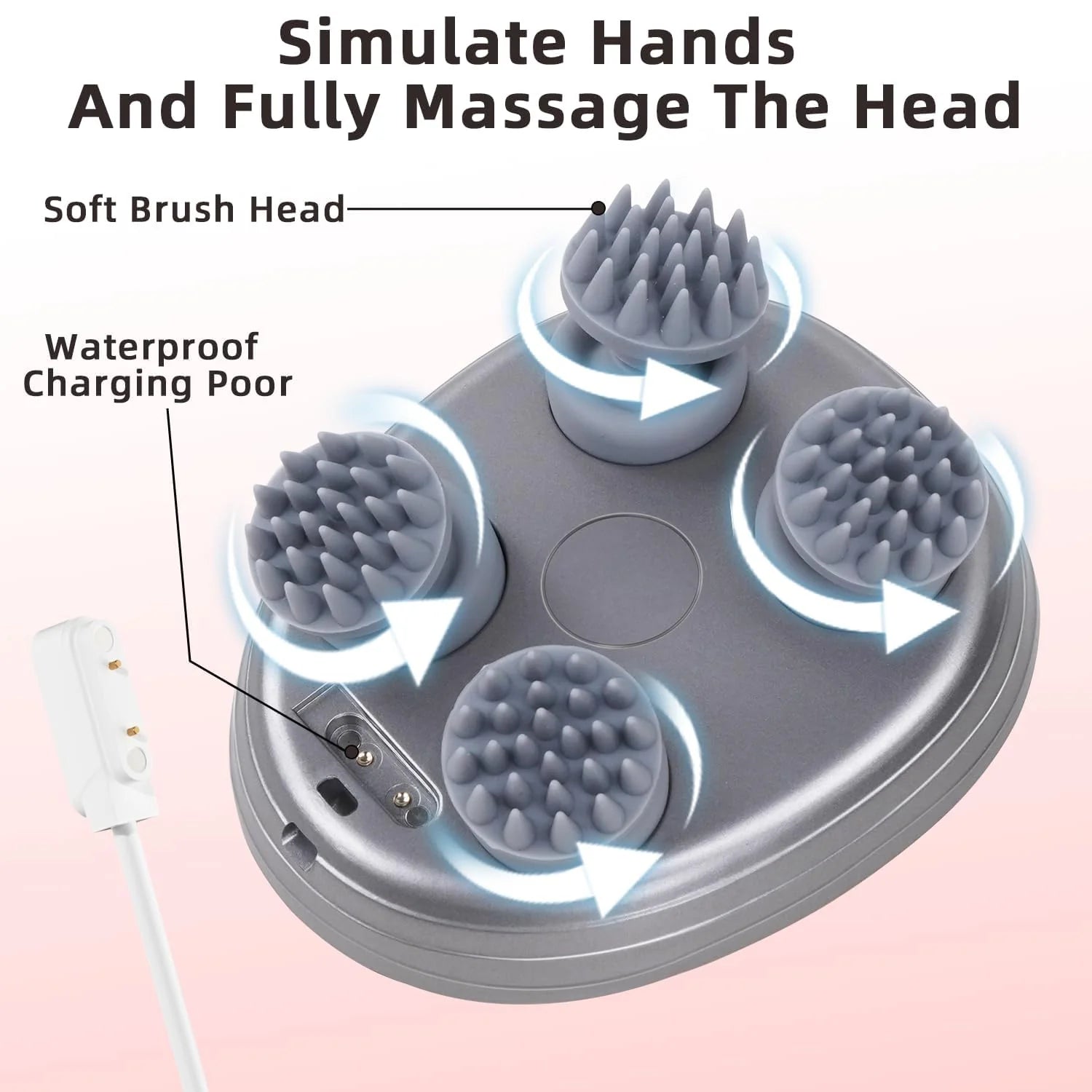 Electric Head, Scalp & Full Body Massager – Spa Relaxation at Home!