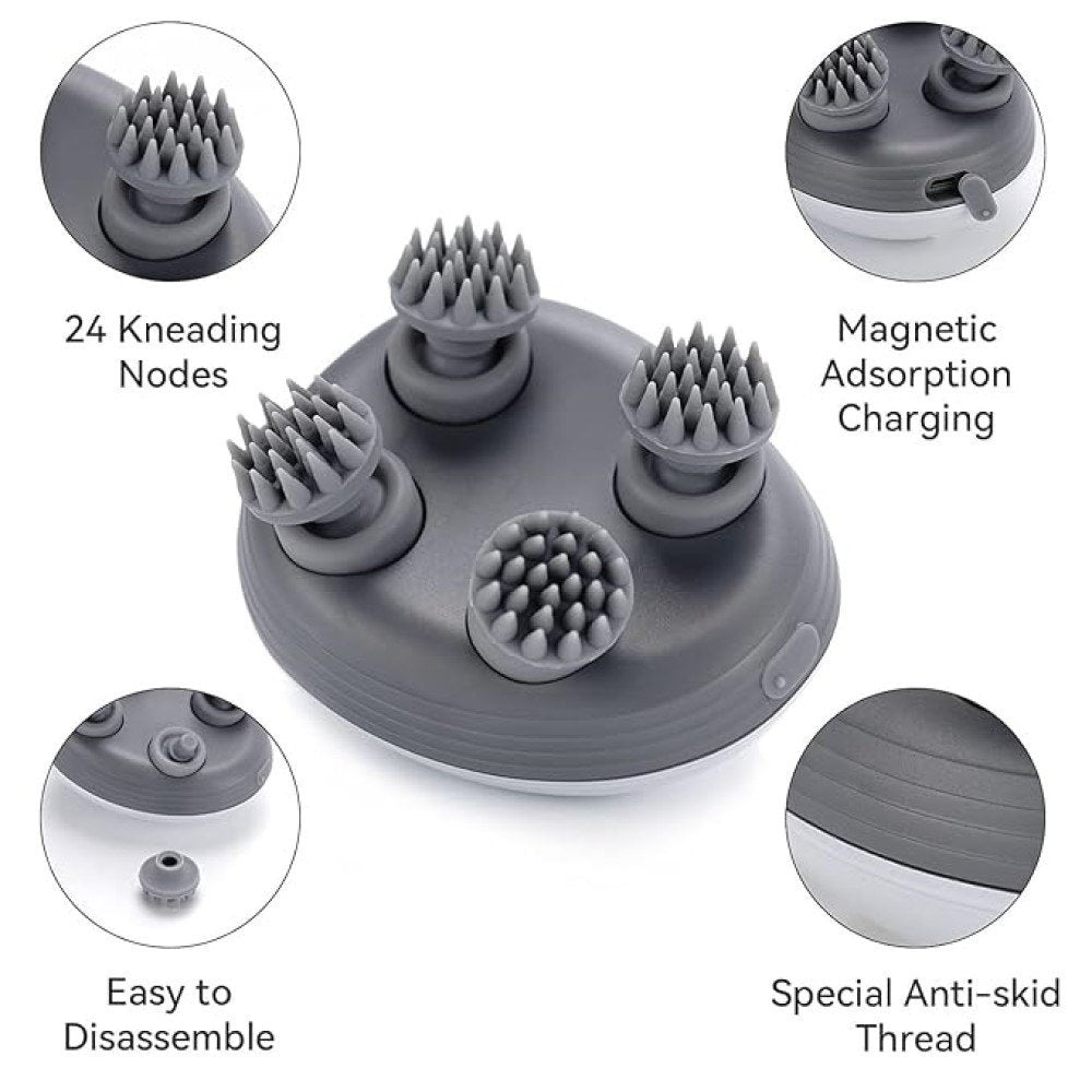 Electric Head, Scalp & Full Body Massager – Spa Relaxation at Home!