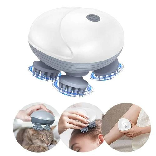 Electric Head, Scalp & Full Body Massager – Spa Relaxation at Home!