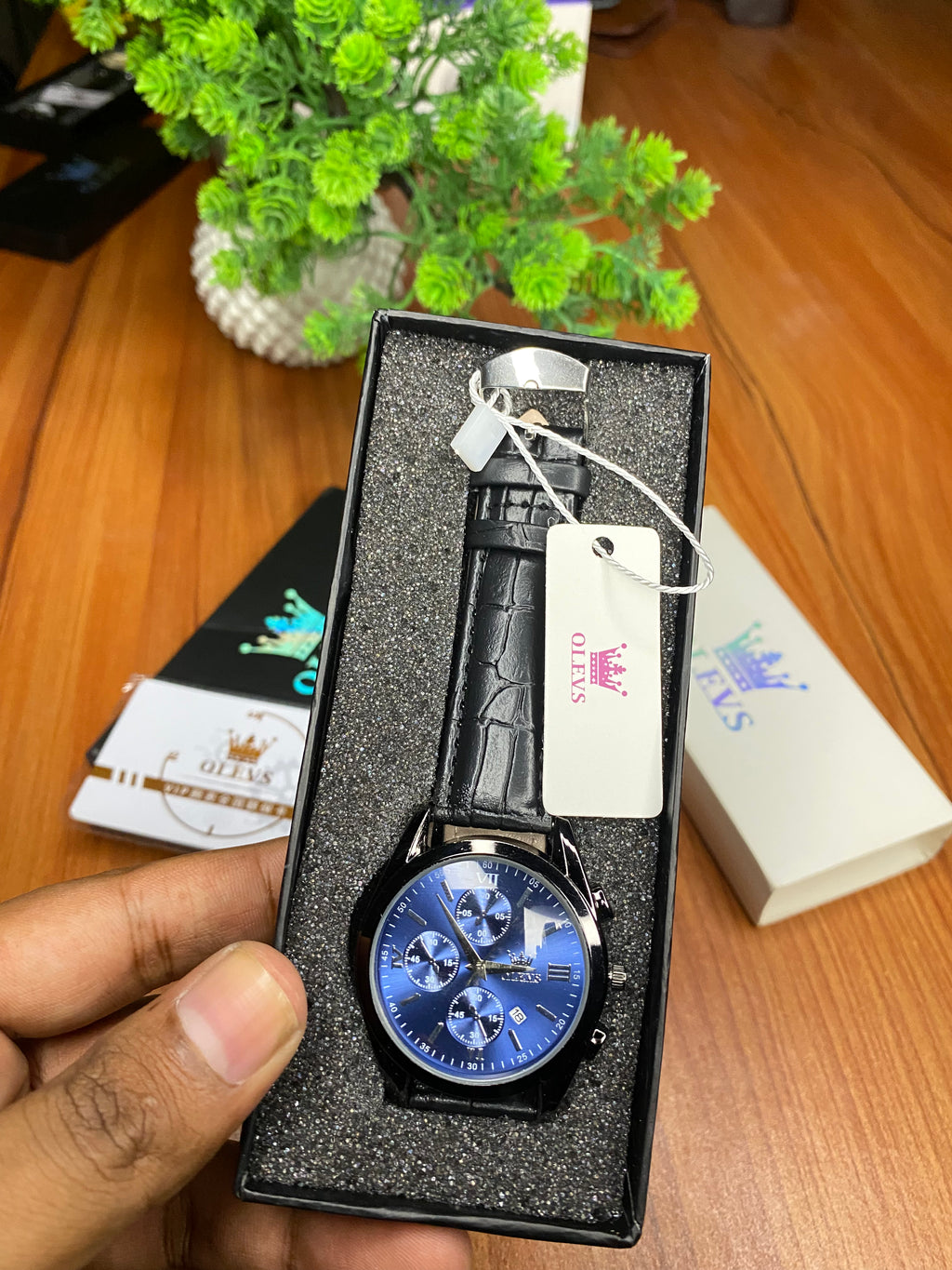 OLEVS Premium Men’s Watch | মাত্র ৳990 | Free Gifts & Raffle Draw Offer