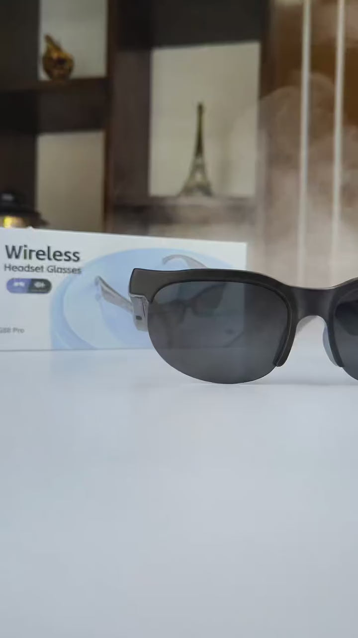 Bluetooth Sunglasses | Audio Call + Music + Voice Assistant | ৳1250 Free Delivery